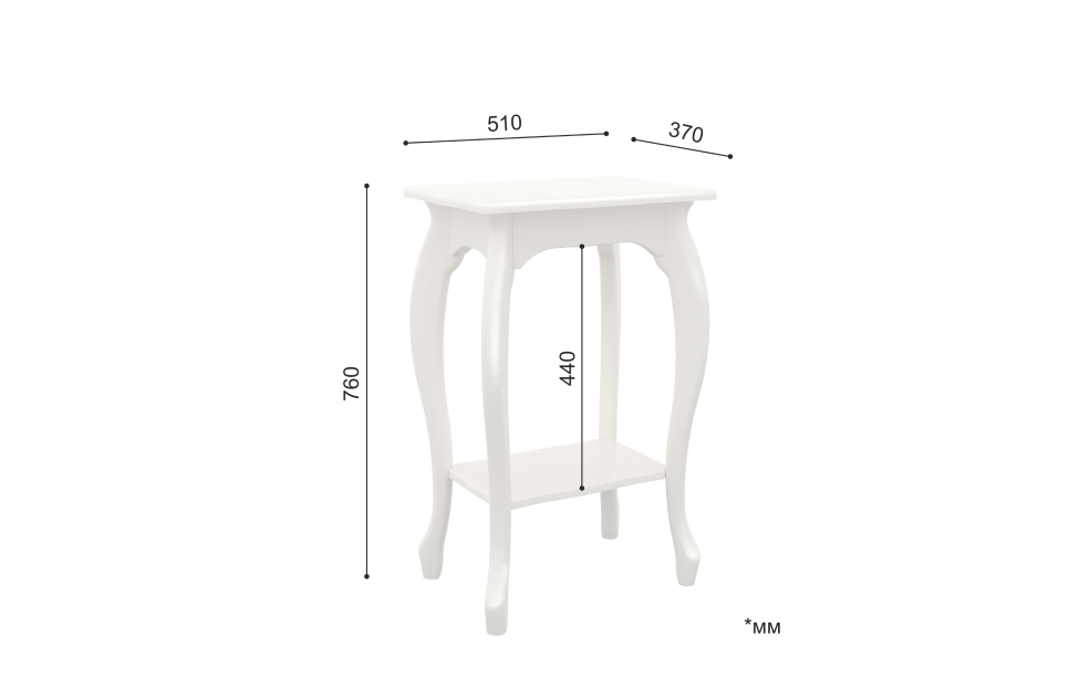 Подставки - изображение №5 "Консоль Онега "  на www.Angstrem-mebel.ru
